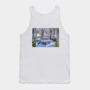 Calc-sinter or Travertine terraces, Gutenberg, South Germany Tank Top